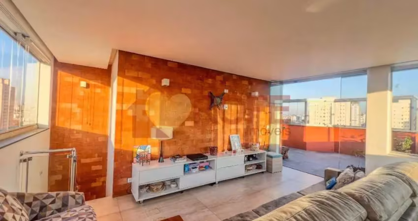 Cobertura com 3 dormitórios à venda, 161 m² por r$ 1.200.000,00 - ipiranga - são paulo/sp