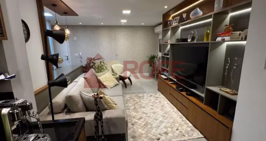 Apartamento de 79 m² com 2 dormitórios à venda na chácara santo antônio. são 2 suítes e 2 vagas. qua