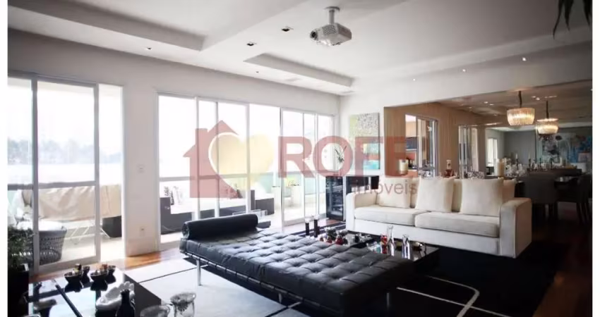 Apartamento com 4 dormitórios à venda, 245 m² por r$ 4.300.000,00 - brooklin - são paulo/sp