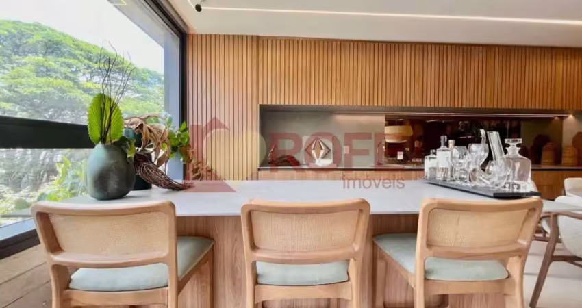 Apartamento com 4 dormitórios à venda, 201 m² por r$ 5.500.000,00 - brooklin - são paulo/sp
