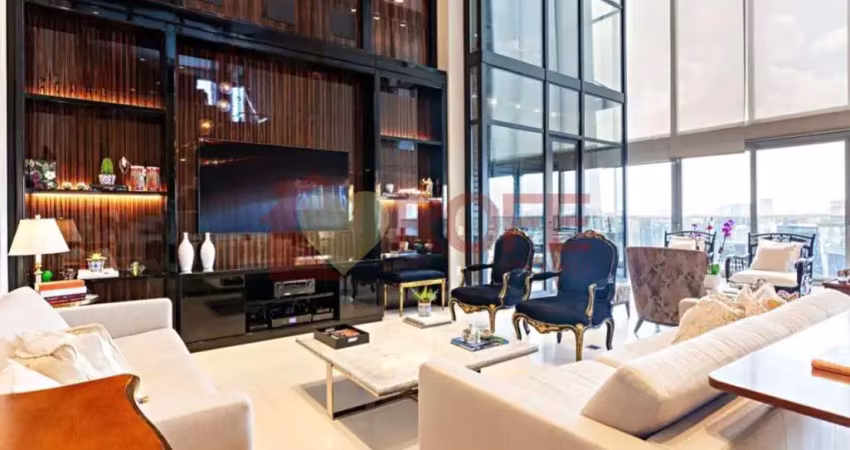 Cobertura com 4 dormitórios à venda, 570 m² por r$ 45.000.000,00 - vila olímpia - são paulo/sp