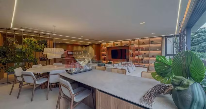 Apartamento com 4 dormitórios à venda, 201 m² por r$ 5.500.000,00 - brooklin - são paulo/sp