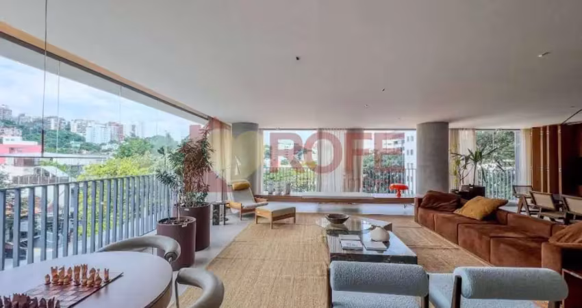 Apartamento com 4 dormitórios à venda, 310 m² por r$ 10.000.000,00 - pinheiros - são paulo/sp