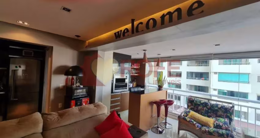 Apartamento 92 m² com 2 dormitórios, sendo 2 suíte,  lavabo, 2 vagas e deposito privativo - bairro b