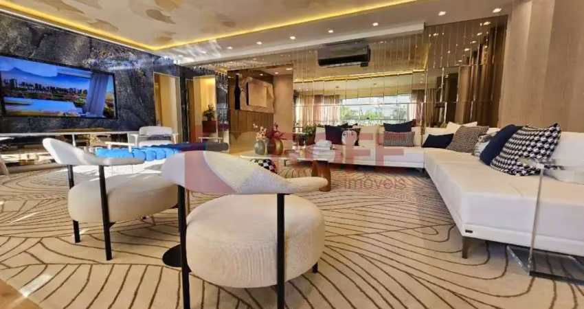 Apartamento garden com 4 dormitórios à venda, 255 m² por r$ 4.340.000,00 - campo belo - são paulo/sp