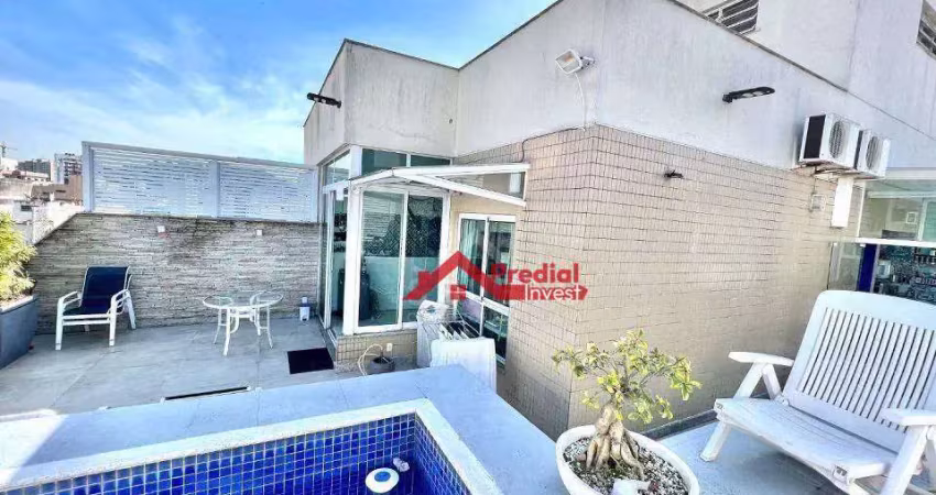 Cobertura com 4 dormitórios à venda, 206 m² por R$ 1.750.000,00 - Icaraí - Niterói/RJ