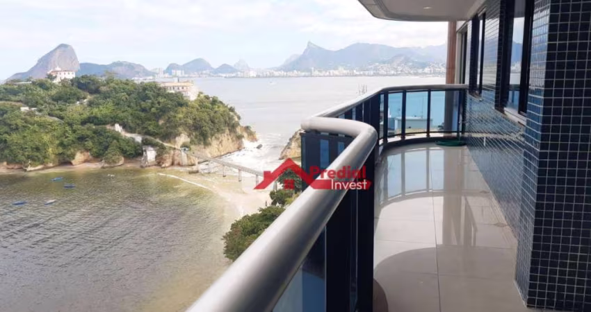 Apartamento com 4 dormitórios, 280 m² - venda por R$ 3.000.000,00 ou aluguel por R$ 18.050,00/mês - Boa Viagem - Niterói/RJ