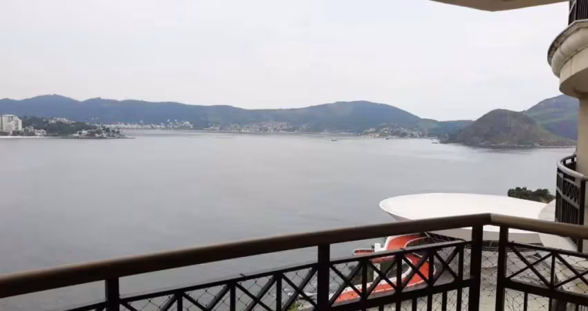 Apartamento com 4 dormitórios à venda, 180 m² por r$ 2.500.000,00 - ingá - niterói/rj