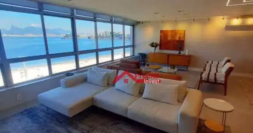 Apartamento com 4 dormitórios à venda, 263 m² por R$ 3.800.000,00 - Icaraí - Niterói/RJ
