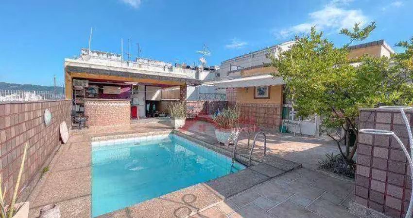 Cobertura com 5 dormitórios à venda, 520 m² por r$ 4.900.000,00 - icaraí - niterói/rj