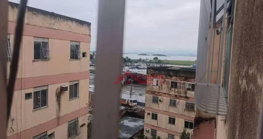 Apartamento com 1 dormitório à venda por r$ 90.000,00 - gradim - são gonçalo/rj