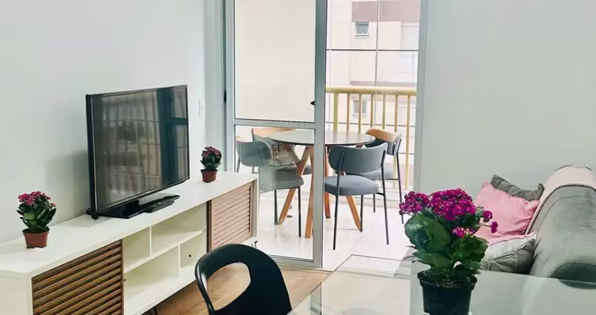 Apto mobiliado de 40m2, 1 dorm, 1 vaga a 8 min do shop. morumbi, sp