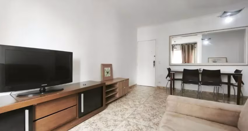Apto mobiliado com 72 m2 3 dorms. 2 banheiros, 1 vg no brooklin, sp