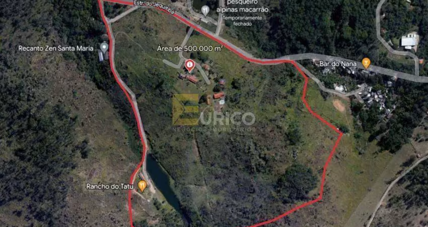 Terreno à venda na Estrada do Jequitibá, --, Chácaras Alpina, Valinhos