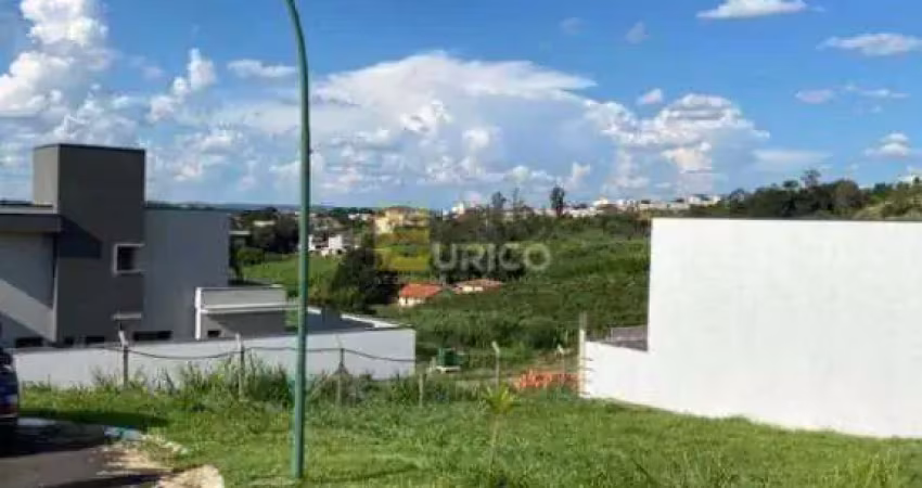 Terreno em condomínio à venda no condomínio residencial mont'alcino em valinhos/sp