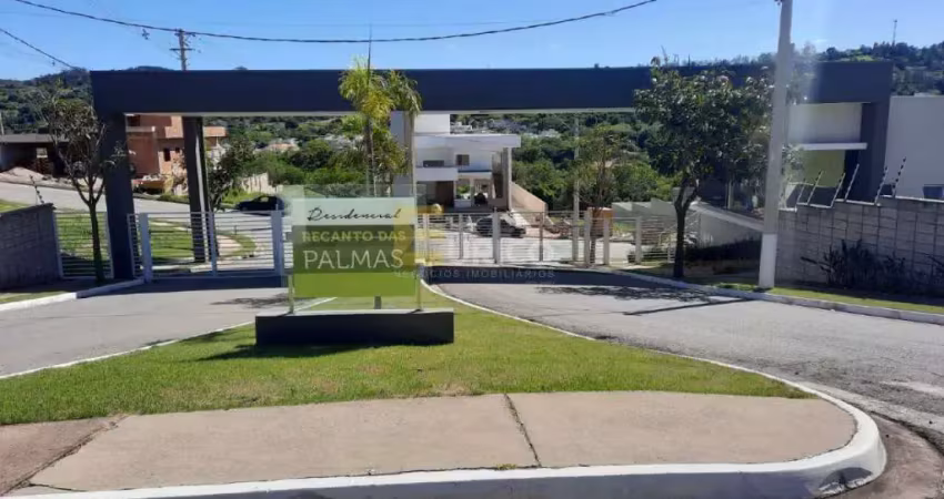 Terreno em condomínio à venda no condomínio recanto das palmas em vinhedo/sp