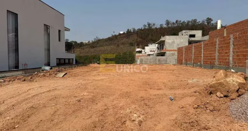 Terreno à venda no condomínio residencial mont'alcino em valinhos/sp