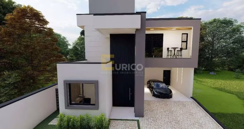 Sobrado em valinhos: 3 suítes, piscina e obras em andamento
