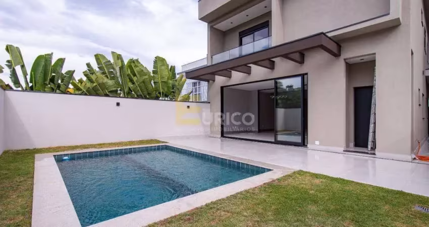 Casa nova de alto padrão à venda no condomínio brisas da mata - jundiaí/sp
