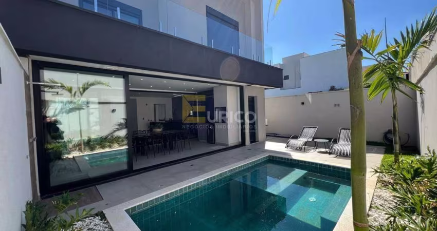 Casa sobrado à venda no condomínio Reserva Ermida na cidade de Jundiaí.