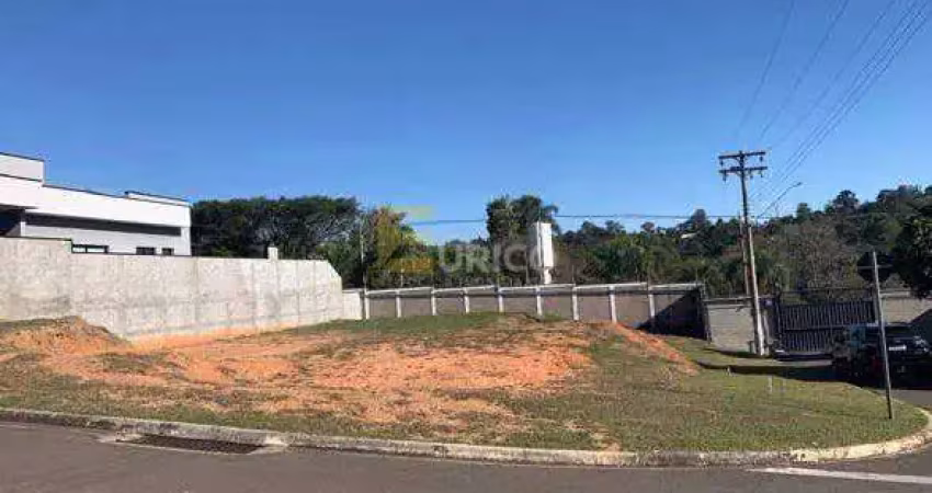 Terreno em condomínio à venda no condomínio residencial querência em valinhos/sp