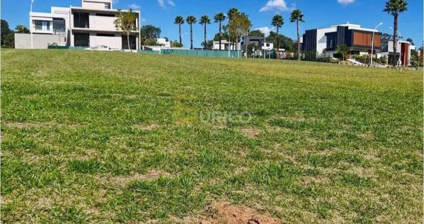Terreno em condomínio à venda no condomínio alphaville jundiaí em jundiaí/sp