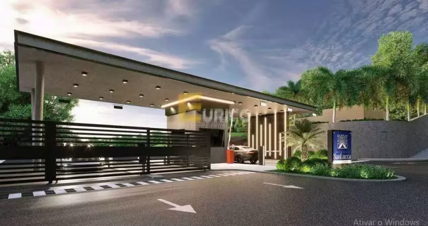 Terreno em condomínio à venda no condomínio residencial san lucca em vinhedo/sp