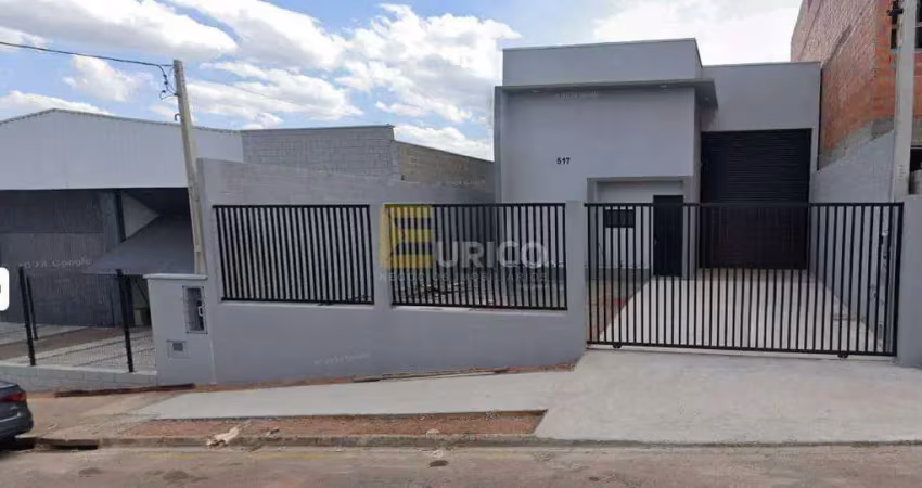 Galpão para locação – 319m² no parque residencial jundiaí ii - jundiai/sp