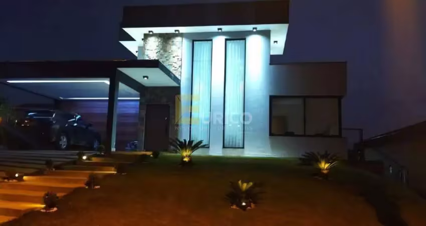Casa térrea de alto padrão à venda no residencial colinas de inhandjara - itupeva/sp