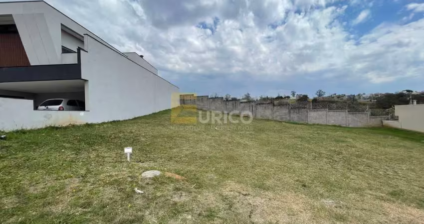 Terreno em condomínio à venda no condomínio residencial mont'alcino em valinhos/sp