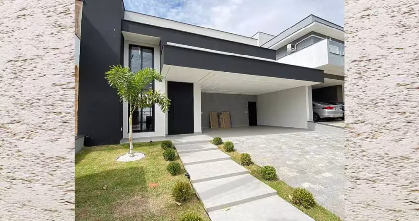 Casa nova com projeto moderno e com 171 m², 3 dormitórios, sendo 2 suítes e 1 com closet, à venda no condomínio ibiti reserva, sorocaba, sp