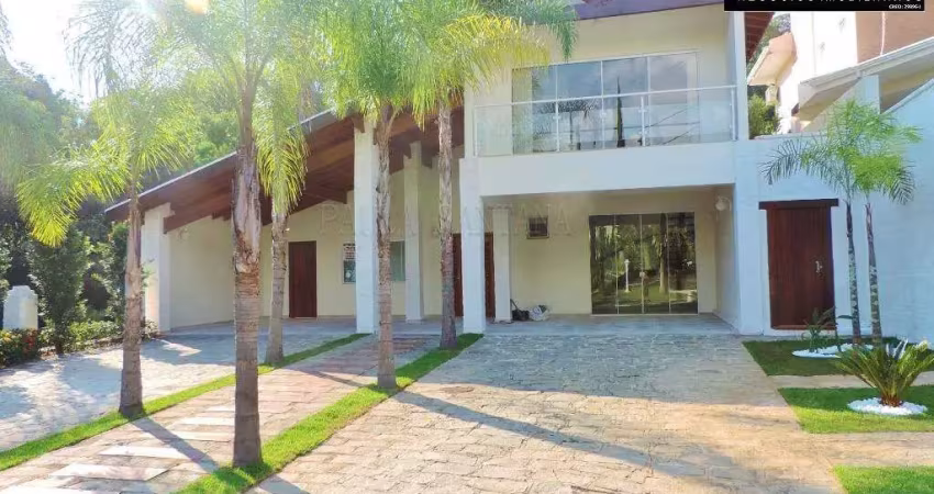 Casa em condomínio terras de vinhedo — 5 quartos, 4 suítes, piscina e segurança 24h