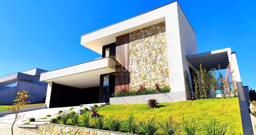 Casa de alto padrão e recém construída á venda no condomínio arboretum em vinhedo/sp