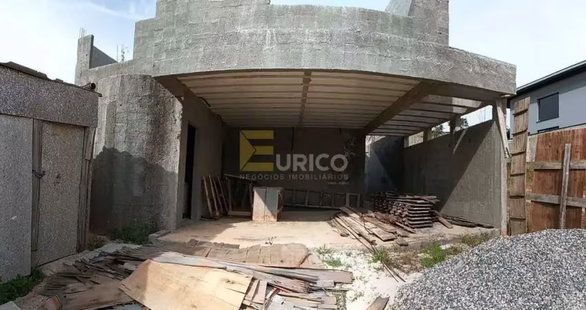 Casa em construção à venda no condomínio pecan – itupeva/sp