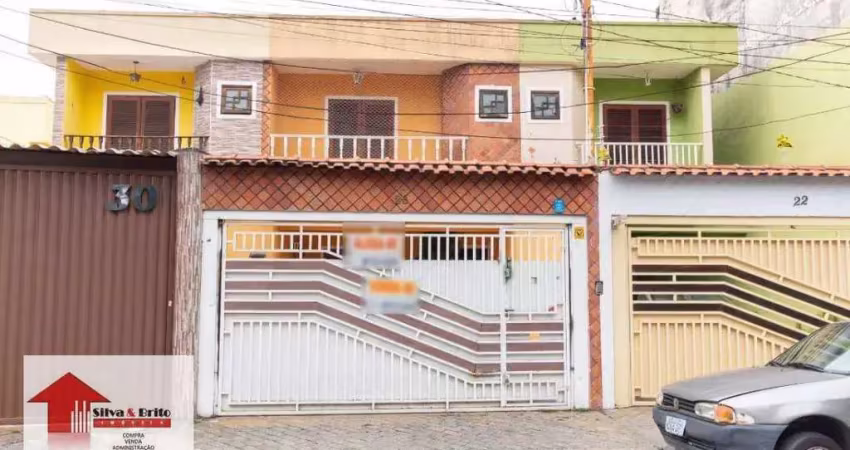 Sobrado com 3 dormitórios à venda por r$ 750.000,00 - cidade patriarca - são paulo/sp