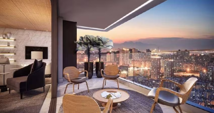 APARTAMENTO ALTO PADRÃO NO ECOVILLE, 3 QUARTOS, 3 SUITES E 4 VAGAS DE GARAGEM, 320,18 M2.