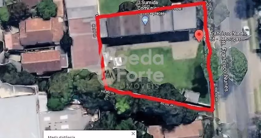 Terreno à venda na Rua Francisco Nunes, 1456, Prado Velho, Curitiba