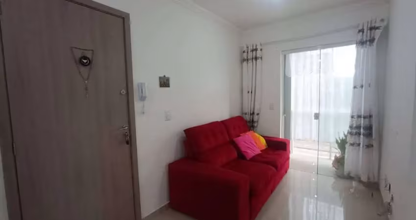 Apartamento garden semi mobiliado, 02 dorm., sacada c/ churrasqueira