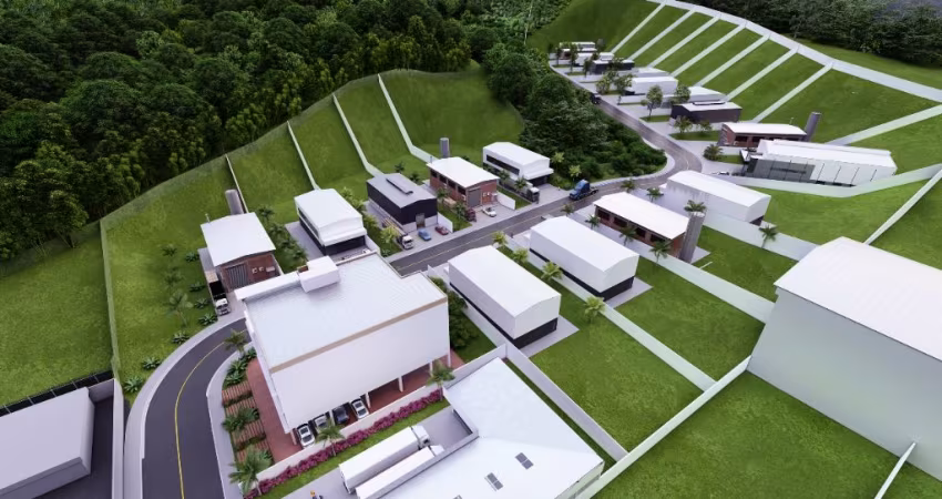 Venda Lotes para Galpão à partir de R$1.024.599,00 e 1000 m2 - em condomínio fechado - Salvaterra - Juiz de Fora - MG
