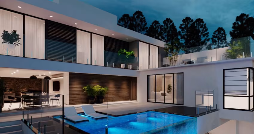 Venda Casa no Condomínio Spina Ville II, R$2.300.000,00 - 4 Suites - 6 vagas - Piscina- São Pedro - Juiz de Fora - MG