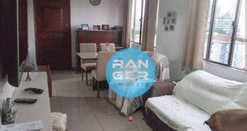 Apartamento com 3 dormitórios à venda, 80 m² por r$ 546.000,00 - ponta da praia - santos/sp