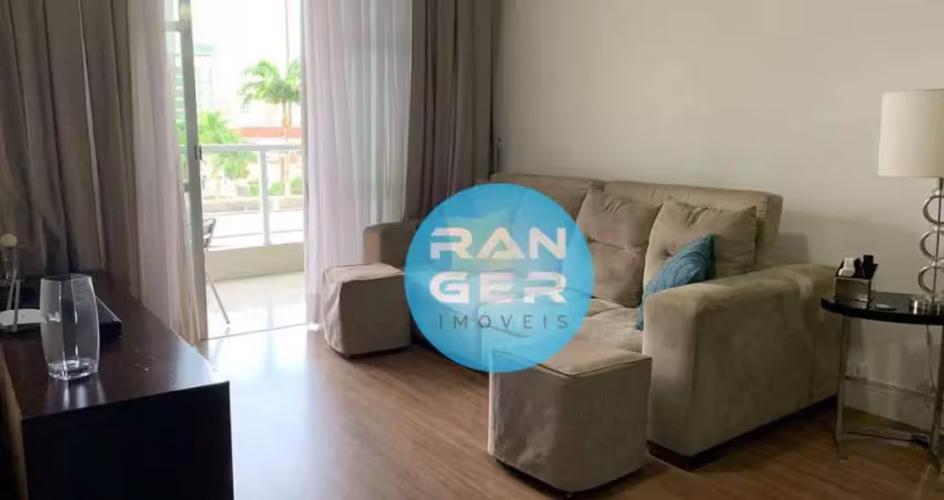 Apartamento com 3 dormitórios à venda, 145 m² por r$ 990.000,00 - josé menino - santos/sp