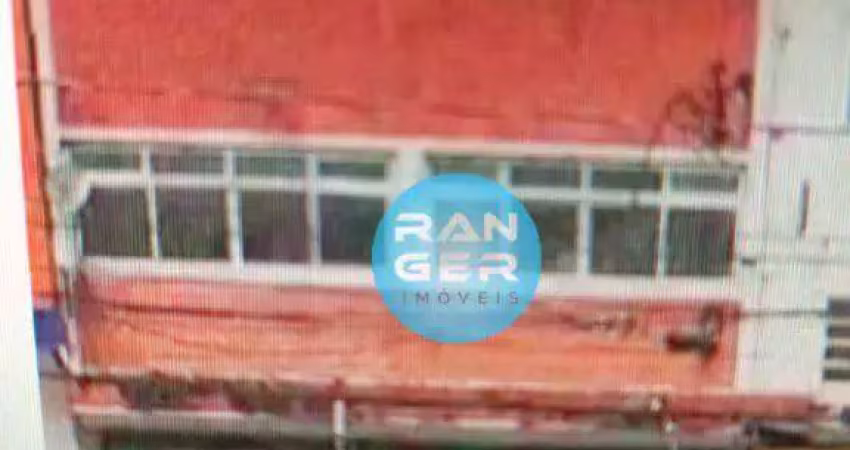 Galpão para alugar, 407 m² por r$ 15.000,00/mês - centro - santos/sp