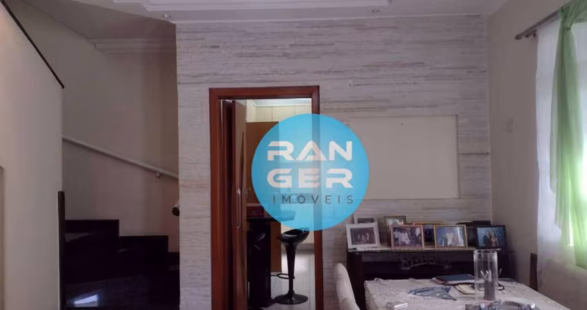 Casa com 3 dormitórios à venda, 100 m² por R$ 1.808.000,00 - Aparecida - Santos/SP
