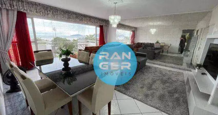 Apartamento com 3 dormitórios à venda, 163 m² por r$ 2.300.000,00 - gonzaga - santos/sp