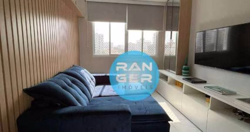 Apartamento com 2 dormitórios à venda, 120 m² por R$ 510.000,00 - Estuário - Santos/SP