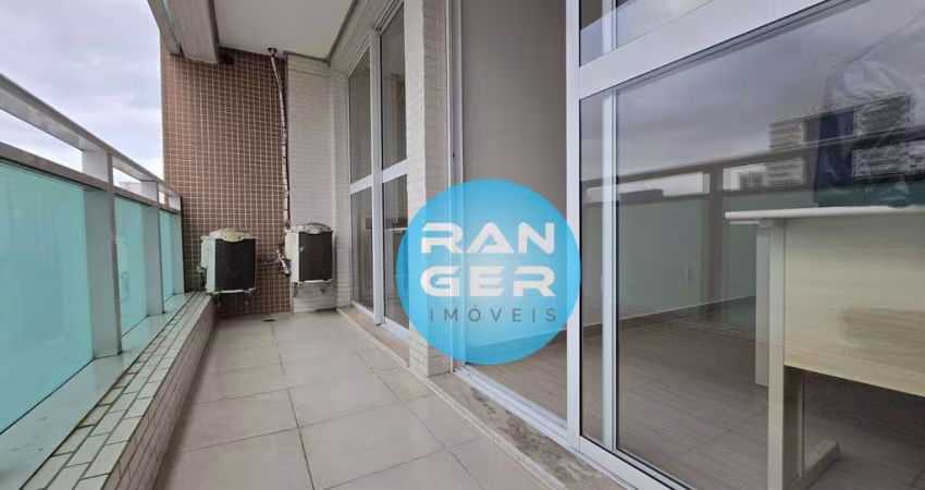 Sala Comercial Mobiliada no melhor prédio comercial de Santos.