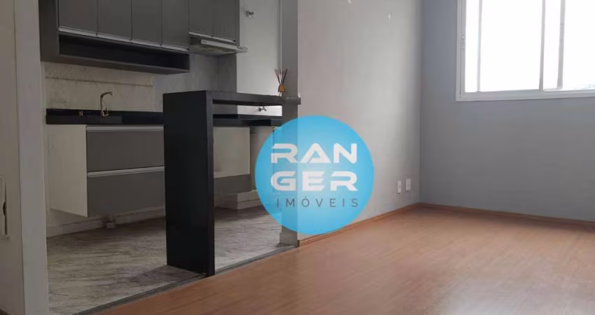 Apartamento com 2 dormitórios à venda, 45 m² por R$ 265.000,00 - Castelo - Santos/SP