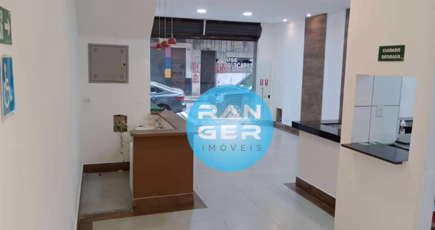 Loja para alugar, 130 m² por R$ 3.900,02/mês - Centro - Santos/SP