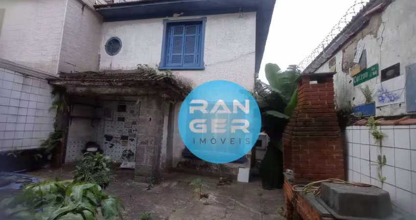 Terreno à venda, 127 m² por r$ 778.000,00 - embaré - santos/sp